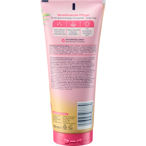 Bodylotion schimmernd Tropical Dream Balea