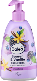 Cremeseife Beeren & Vanille Balea