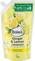 Cremeseife Ginger & Lemon, Nachfüllpack Balea