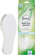 Einlegesohlen Barfuß weiß, Gr. 34-41 (2 Paar) Balea