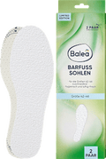 Einlegesohlen Barfuß weiß, Gr. 42-46 (2 Paar) Balea