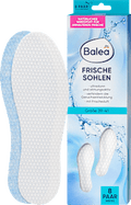 Einlegesohlen Frischesohlen weiß, Gr. 39-41 (8 Paar) Balea