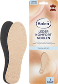 Einlegesohlen Leder, Gr. 40/41 (1 Paar) Balea