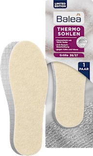 Einlegesohlen Thermo Gr. 36/37 (1 Paar) Balea