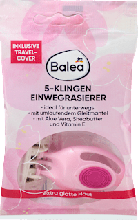 Einwegrasierer 5-Klingen, Reisegröße Balea