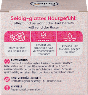 Fester Rasierschaum Wildrose Feige Balea