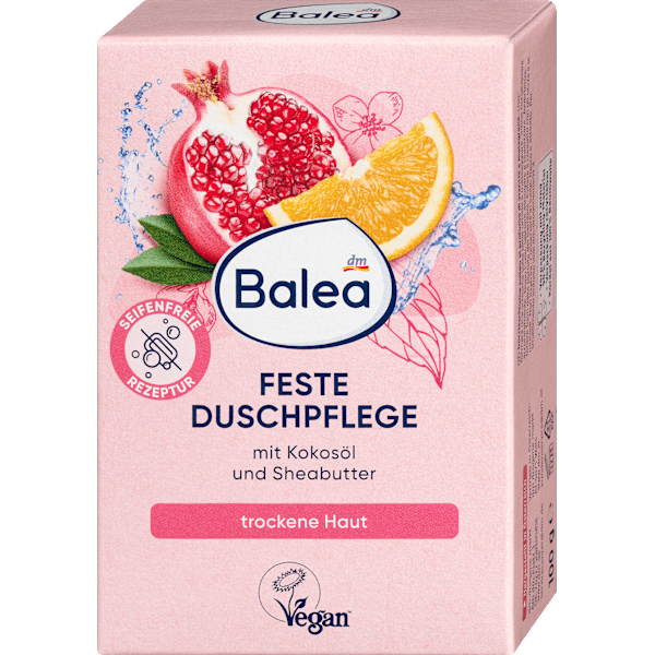 Festes Duschgel mit Kokosöl & Sheabutter Balea