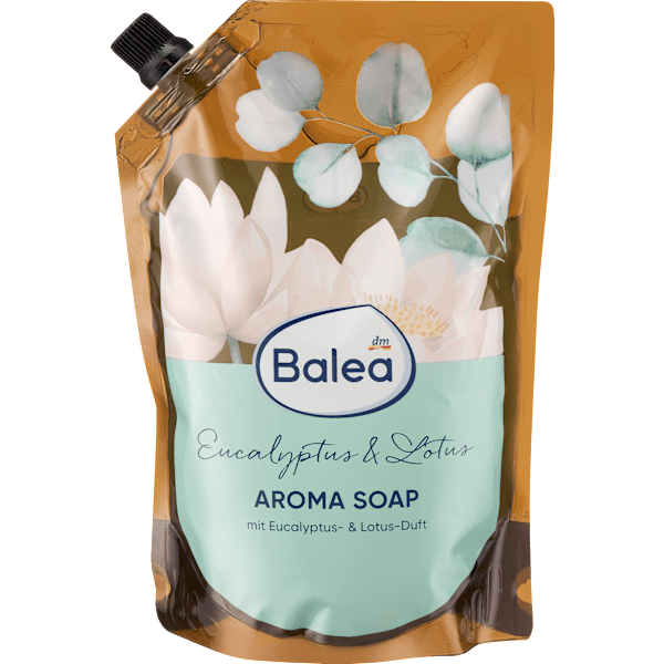 Flüssigseife Eukalyptus & Lotus, Nachfüllpack Balea
