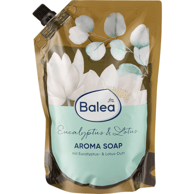 Balea Liquid soap Eucalyptus & Lotus, refill pack, 500 ml