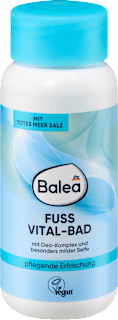 Fußbad Vitalbad pflegende Erfrischung Balea