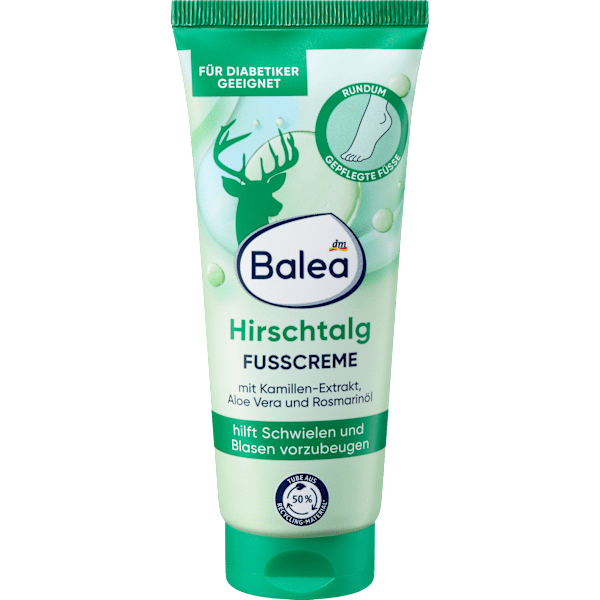 Fußcreme Hirschtalg Balea