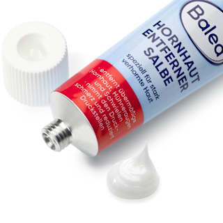 Fußcreme Hornhautentferner Salbe Balea
