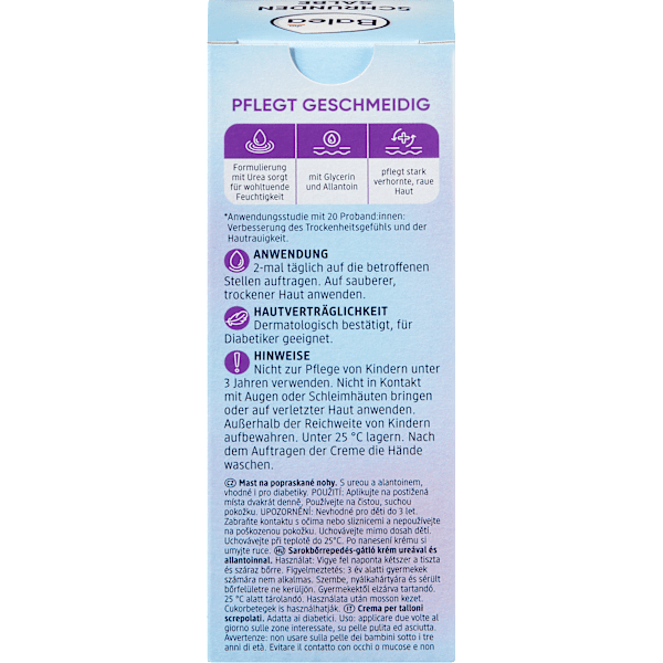 Fußcreme Schrundensalbe Urea Balea