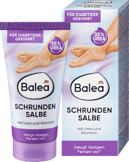 Fußcreme Schrundensalbe Urea Balea