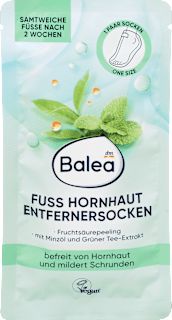 Fußmaske Socken Hornhaut Entferner (1 Paar) Balea