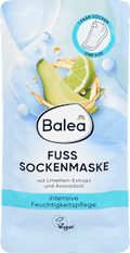 Fußmaske Socken, intensive Feuchtigkeitspflege (1 Paar) Balea