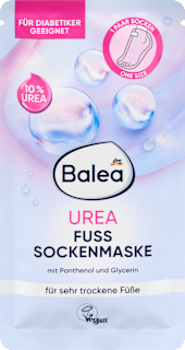 Fußmaske Socken Urea (1 Paar) Balea