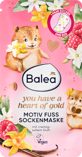 Fußmaske Socken you have a heart of gold (1 Paar) Balea