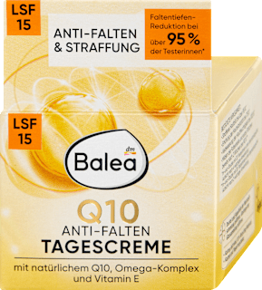 Gesichtscreme Anti-Falten Q10 LSF 15 Balea