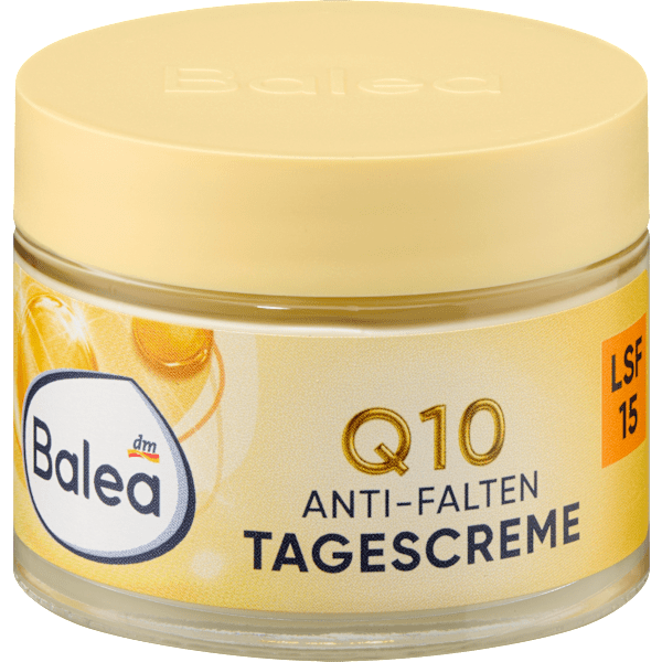 Gesichtscreme Anti-Falten Q10 LSF 15 Balea