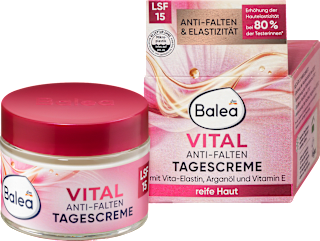 Gesichtscreme Anti Falten Vital LSF15 Balea