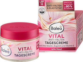 Gesichtscreme Anti Falten Vital LSF15 Balea