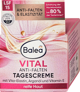 Gesichtscreme Anti Falten Vital LSF15 Balea