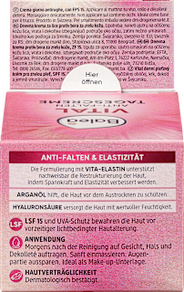 Gesichtscreme Anti Falten Vital LSF15 Balea