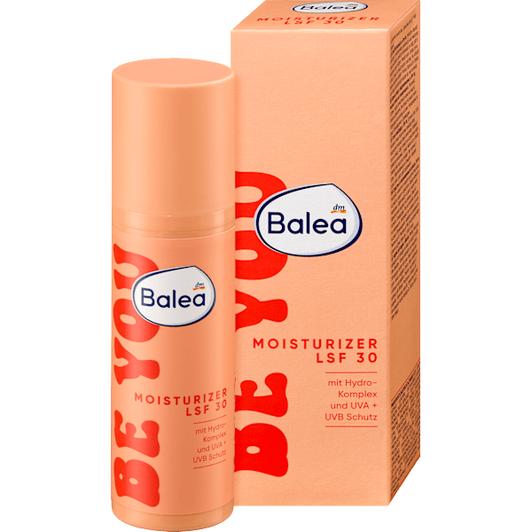 Gesichtscreme be you moisturizer, LSF 30 Balea