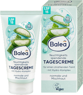 Gesichtscreme feuchtigkeitsspendend LSF 15, 50 ml Balea