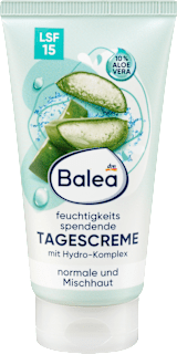 Gesichtscreme feuchtigkeitsspendend  LSF 15 Balea