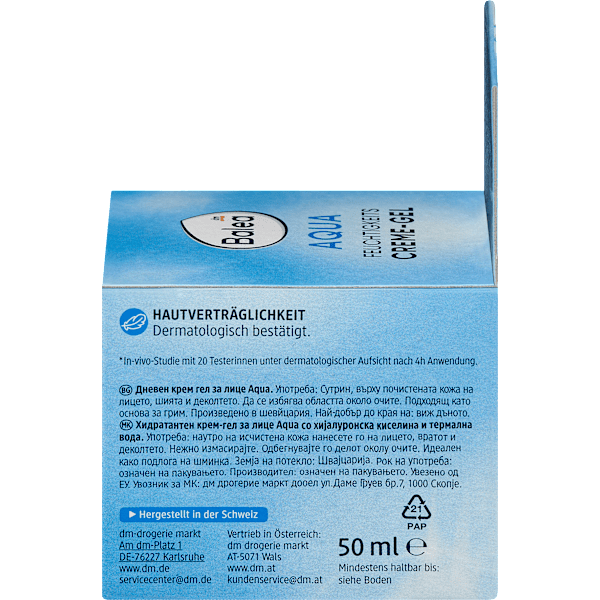 Gesichtscreme Gel Aqua Balea