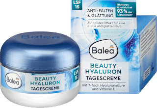 Gesichtscreme Hyaluron Beauty LSF 15 Balea
