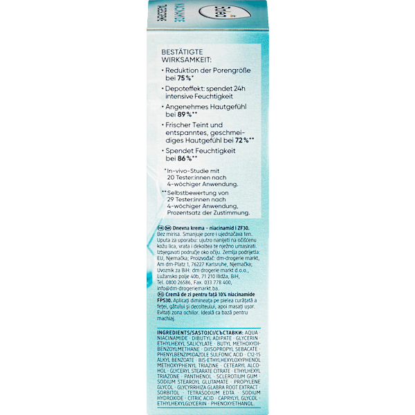 Gesichtscreme Niacinamide LSF 30 Balea