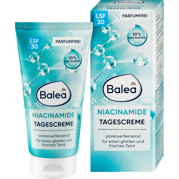 Gesichtscreme Niacinamide LSF 30 Balea