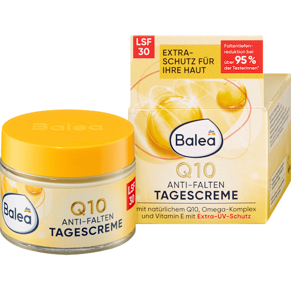 Gesichtscreme Q10 Anti-Falten LSF 30 Balea