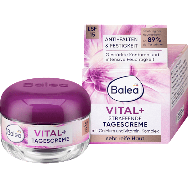 Gesichtscreme Vital+ LSF 15 Balea
