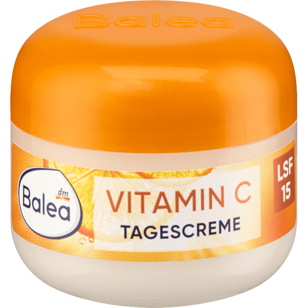 Gesichtscreme Vitamin C LSF 15 Balea
