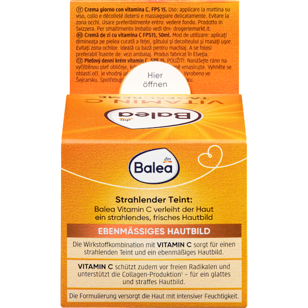 Gesichtscreme Vitamin C LSF 15 Balea