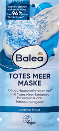 Gesichtsmaske Totes Meer (2x8 ml) Balea