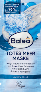Gesichtsmaske Totes Meer (2x8 ml) Balea