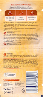 Gesichtsmaske Vitamin C Balea