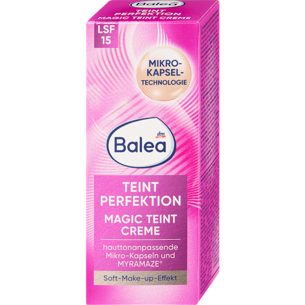 Getönte Tagescreme Teint Perfektion Magic Teint Creme LSF 15 Balea