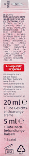 Haarentfernungsset Gesicht (Enthaarungscreme 20ml & Balsam 5ml)  Balea