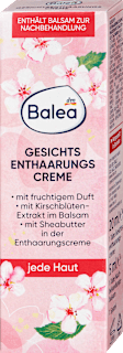 Haarentfernungsset Gesicht (Enthaarungscreme 20ml & Balsam 5ml)  Balea