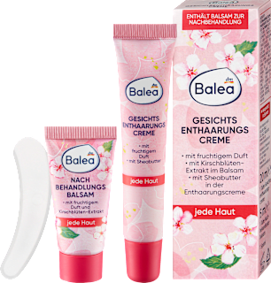Haarentfernungsset Gesicht (Enthaarungscreme 20ml & Balsam 5ml)  Balea