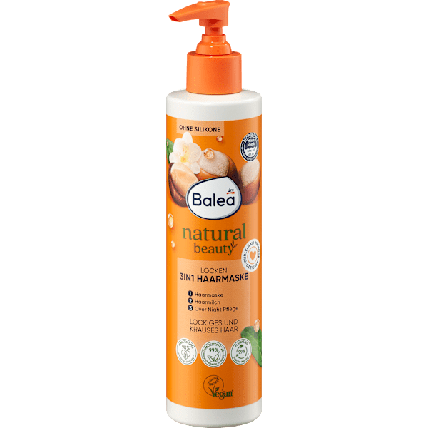 Haarmaske 3in1 Natural Beauty Locken  Balea