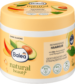 Haarmaske Natural Beauty reparierend Balea