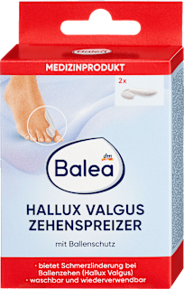 Hallux Valgus Zehenspreizer mit Ballenschutz Balea