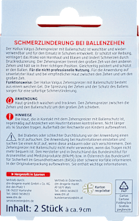 Hallux Valgus Zehenspreizer mit Ballenschutz Balea